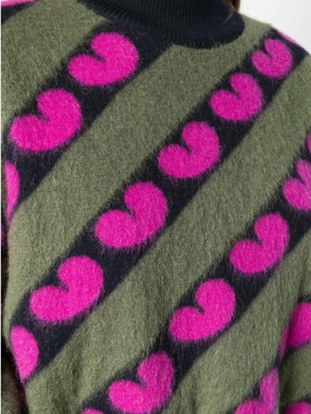 Marni Mohair Heart Sweater - Picture 2 of 16